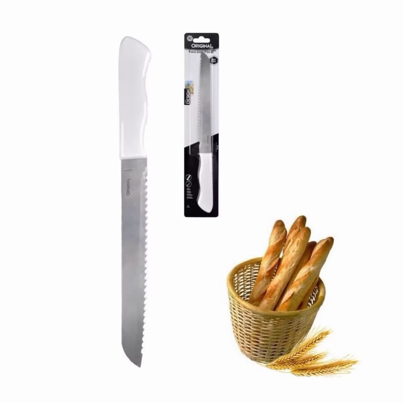 Faca de Pão Original Line com Lâmina de Aço Inox 8