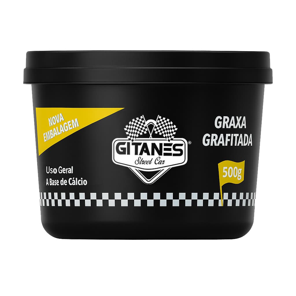 Pasta Grafitada Gitanes Para Coifas Homocinéticas - 500g