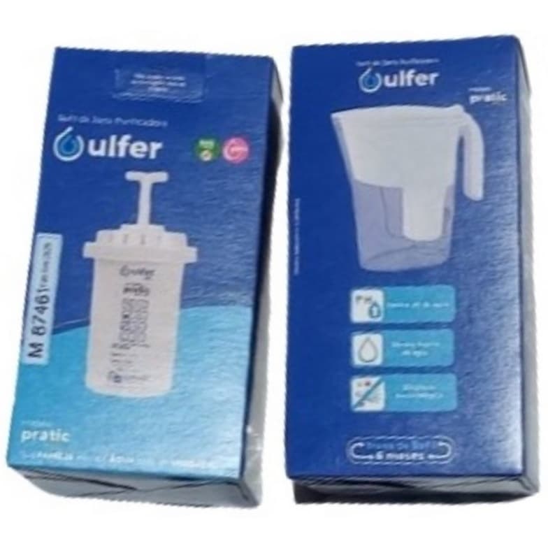 Vela Filtro Refil Da Jarra Purificadora De Água Pratic Bacfree Ulfer Elimina Bactérias da Água