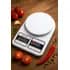 Balanca De Cozinha Digital De Cozinha Pesa Ate 10kg Branco Acompanha Pilha
