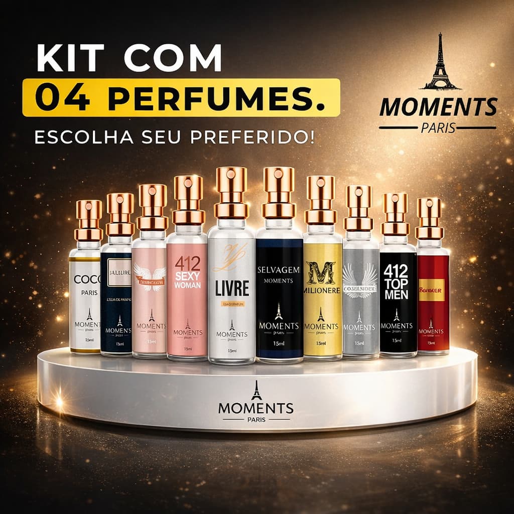 PERFUME PARFUM IMPORTADO MOMENTS PARIS 15 ML