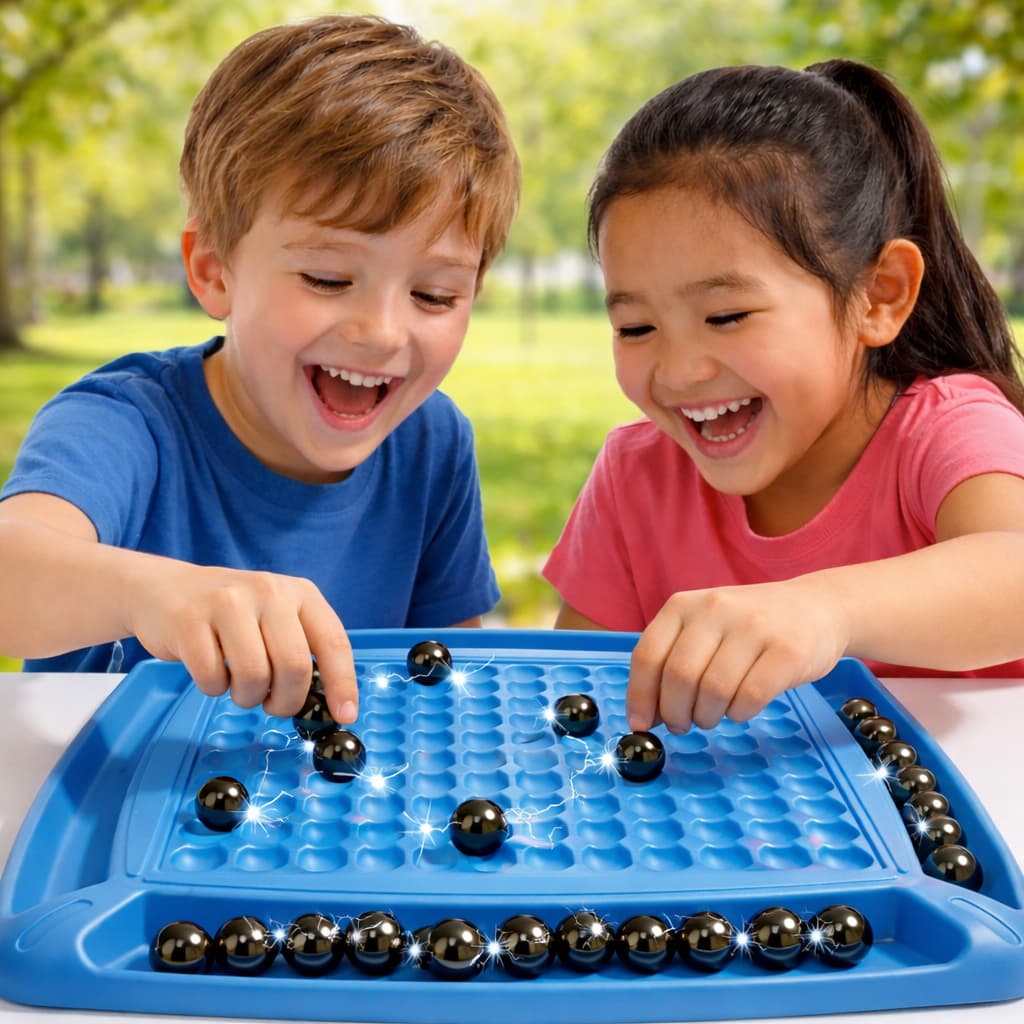 Jogos De Tabuleiro Magnético Para Crianças De Xadrez De Indução Magnética Brinquedos Educativos Festas Portáteis