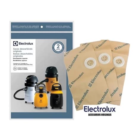 KIT 3 SACOS ASPIRADOR ELECTROLUX A20 e Gt3000 (CSE20)