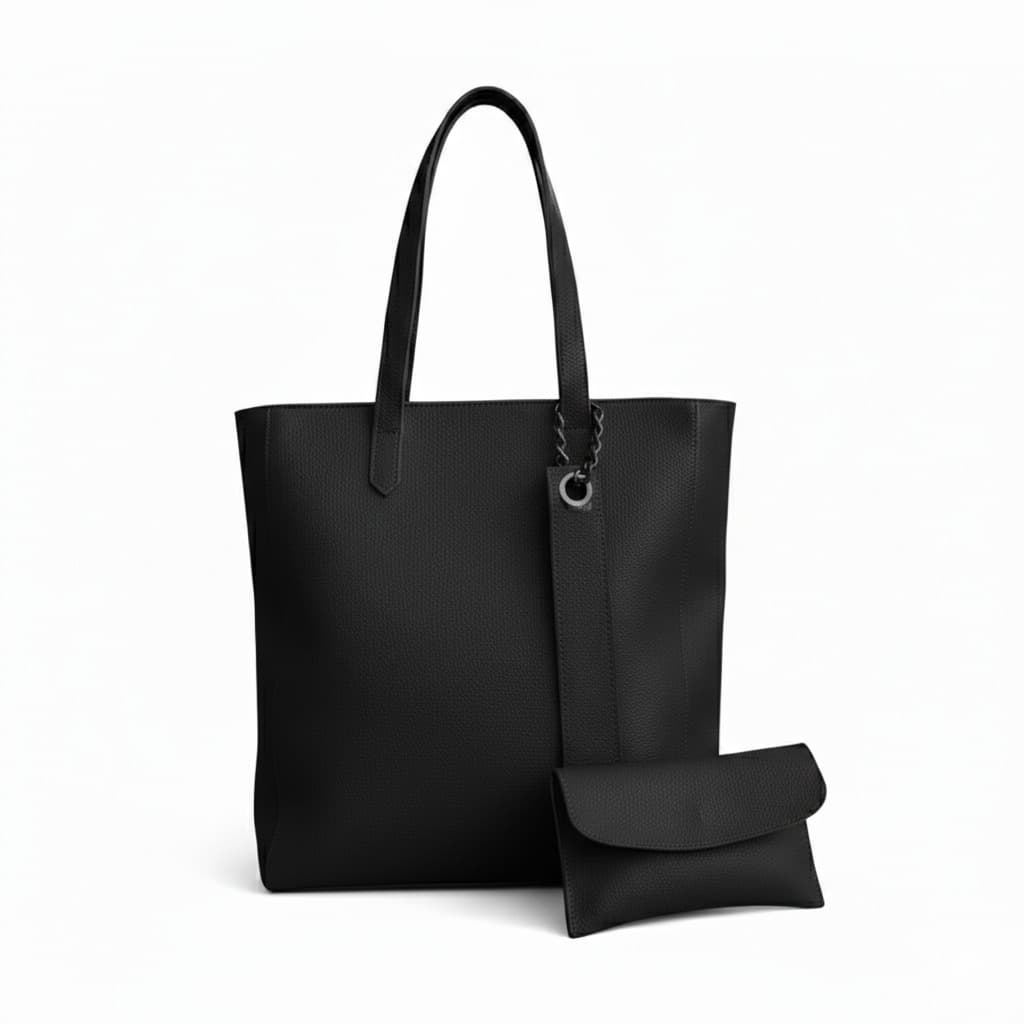 Bolsa Feminina Estilo Sacola Fecho em Zíper Lançamento Oferta Imperdível