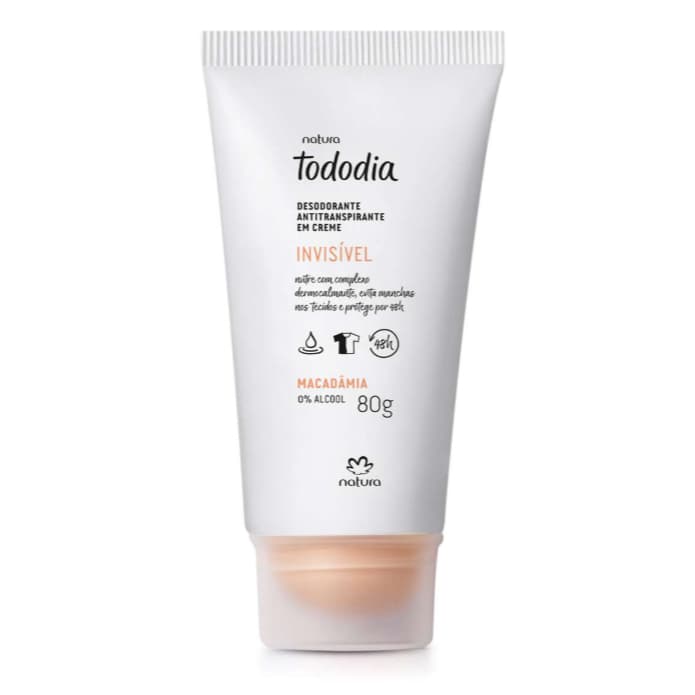 Desodorante Antitranspirante em Creme Tododia Macadâmia