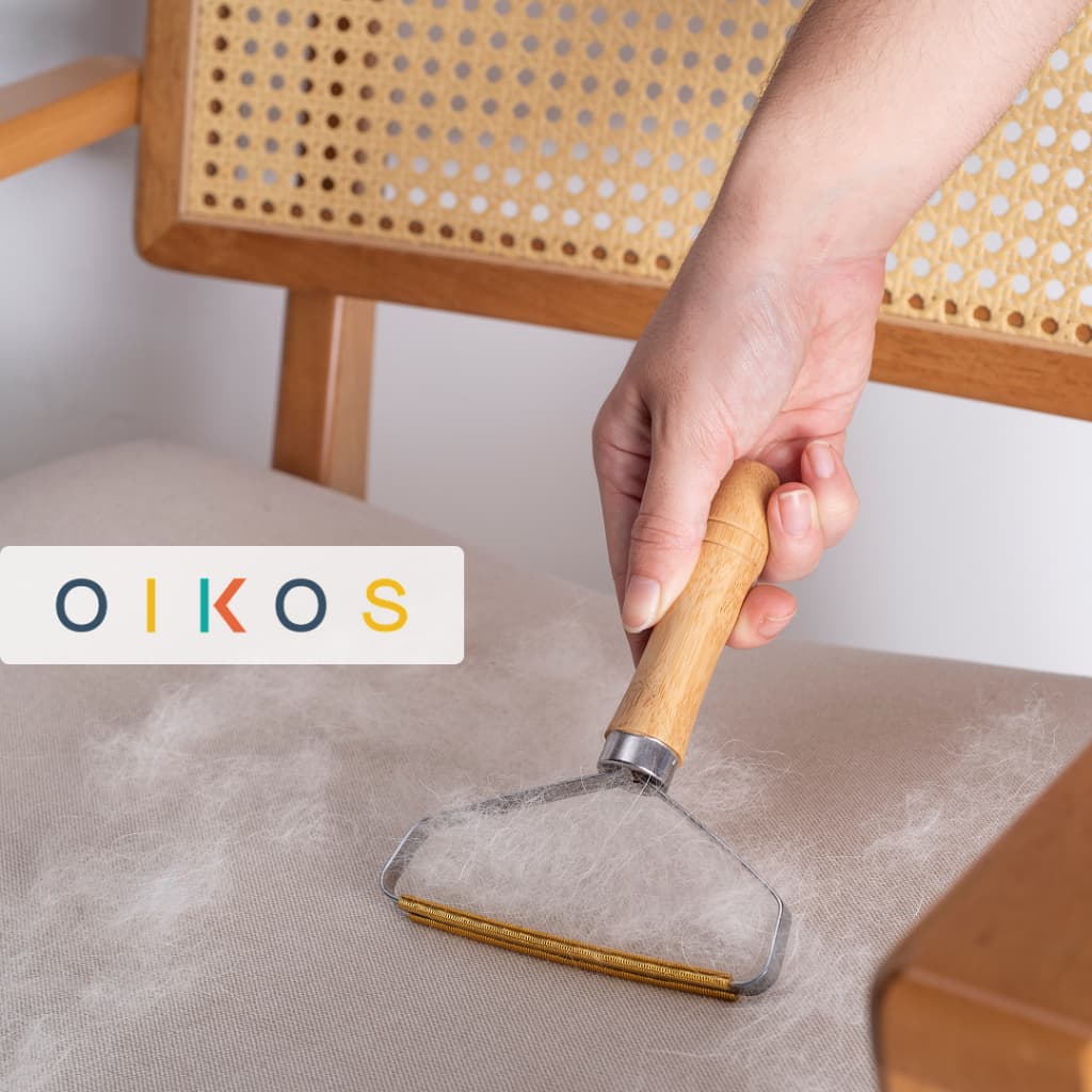 Escova Removedora Tira Pelos de Pet Cachorro Gato Oikos