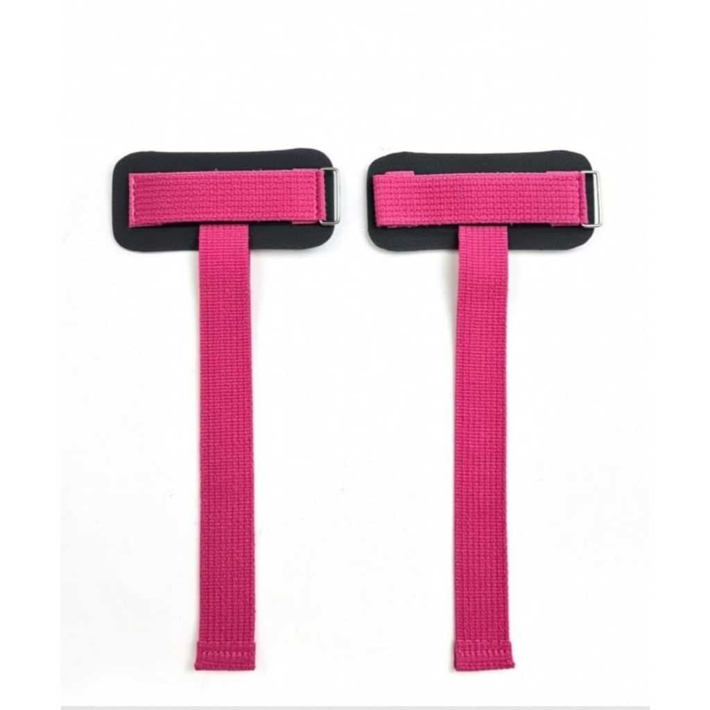 TALA  STRAP MUNHEQUEIRA ( PINK ) MUSCULAÇÃO,CROSSFT,LPO,TREINER PREMIUM.