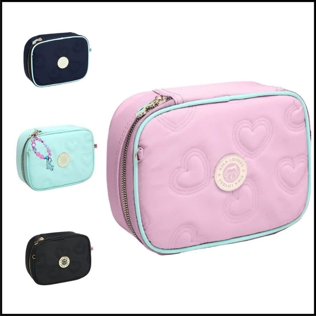 Estojo Box  Kika Lovers Feminino Nova Rio KK2648-E