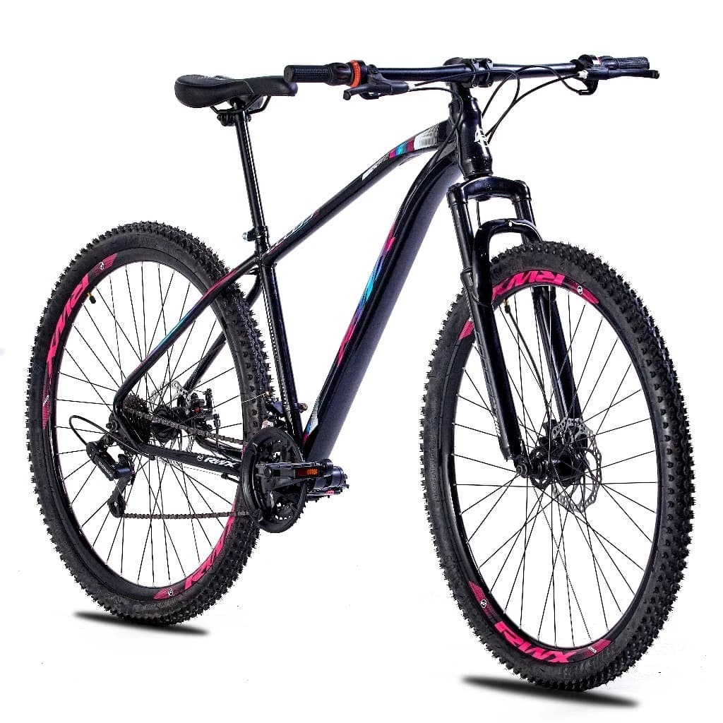 BIKE BICICLETA RWX CLASS MTB  AÇO ARO 29 21V - FREIO A DISCO - TAMANHO 17 -