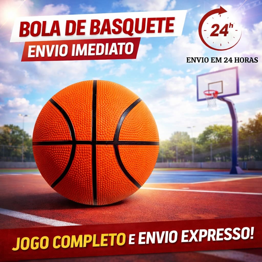 Bola De Basquete Tamanho Oficial