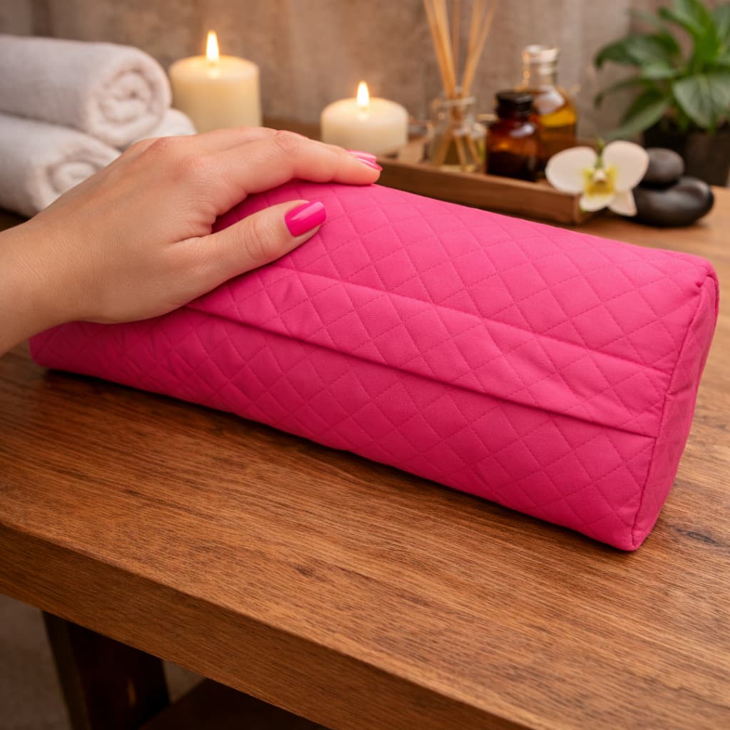 Apoio de Mãos/ Manicure PINK