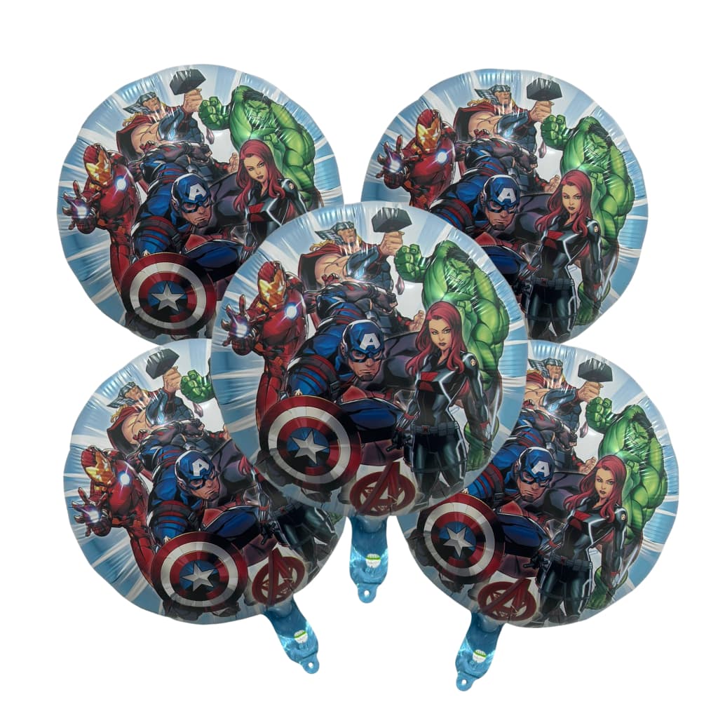 KIt Balão Metalizado Vingadores Decorativo Festa