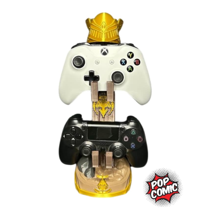 Suporte Duplo Compativel Controle Gamer Xbox PlayStation Switch Pro – Elden Ring