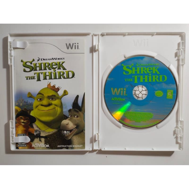 Jogo Shrek original para Wii