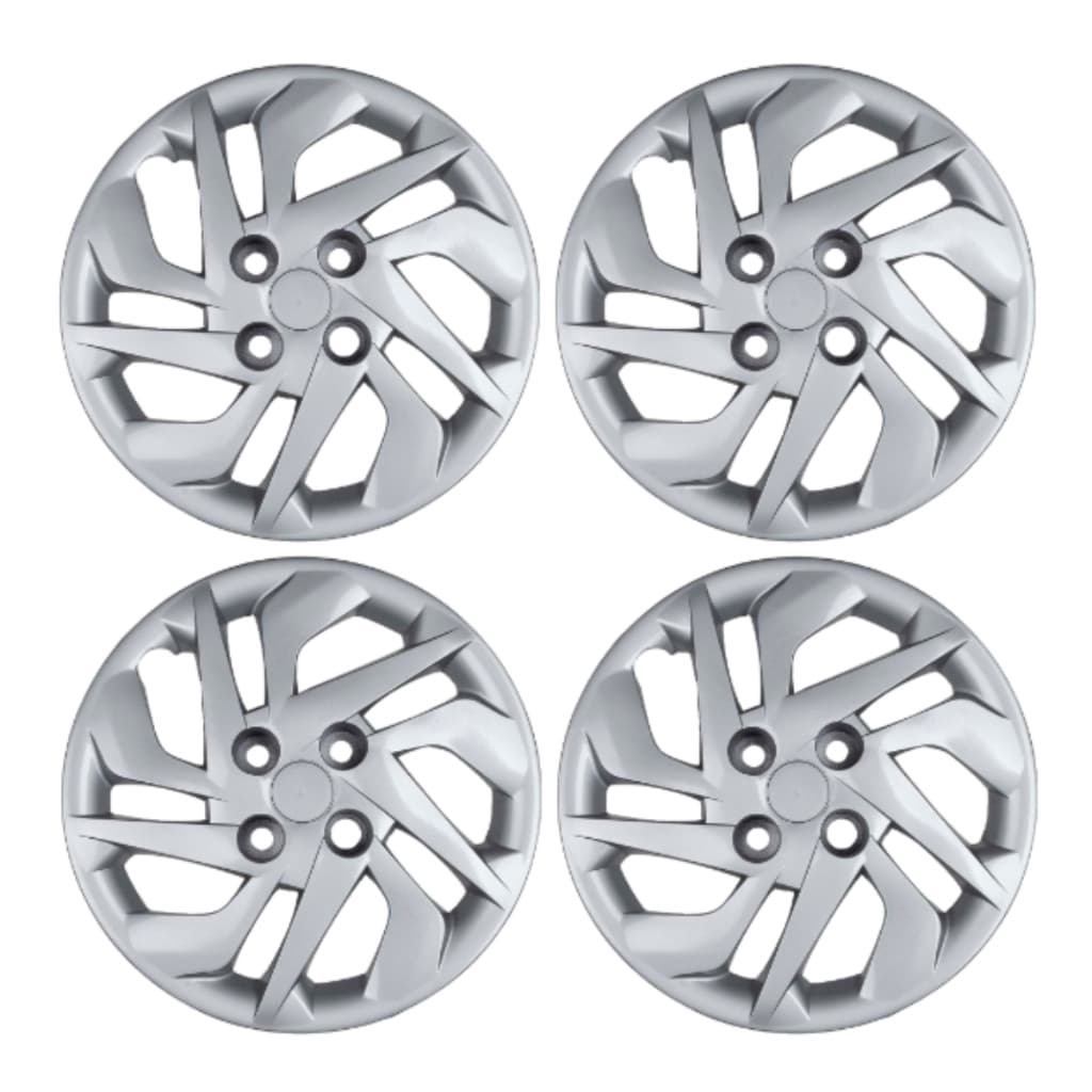Jogo 4 Calota Aro 14 Hyundai Hb20 2020 2021 2022 2023 2024 Cubo Baixo Antiperda Sedan Hatch