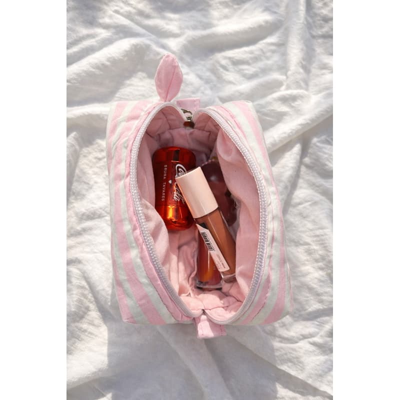 Necessaire Box - Rosa Listrada