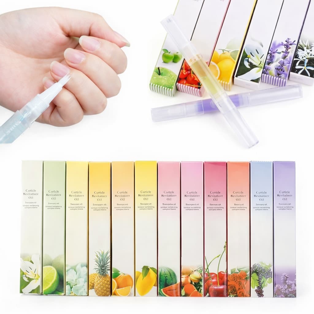 Caneta Hidratante de Cutícula Óleo Revitalizador Manicure Nail