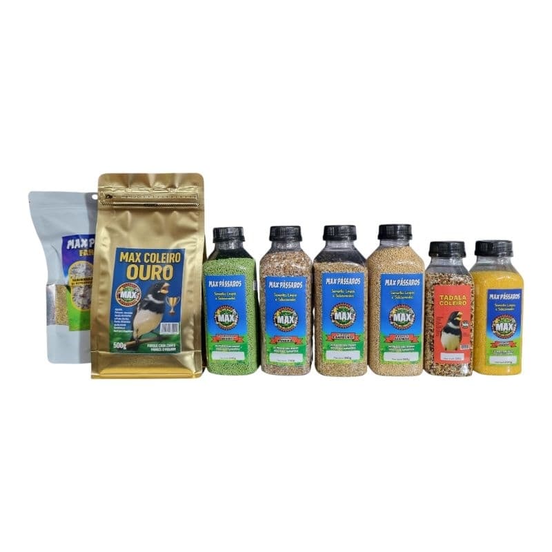 KIT COLEIRO DE TORNEIO MAX OURO