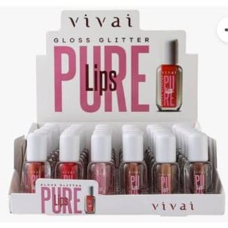 Gloss Glitter Vivai Pure Lips