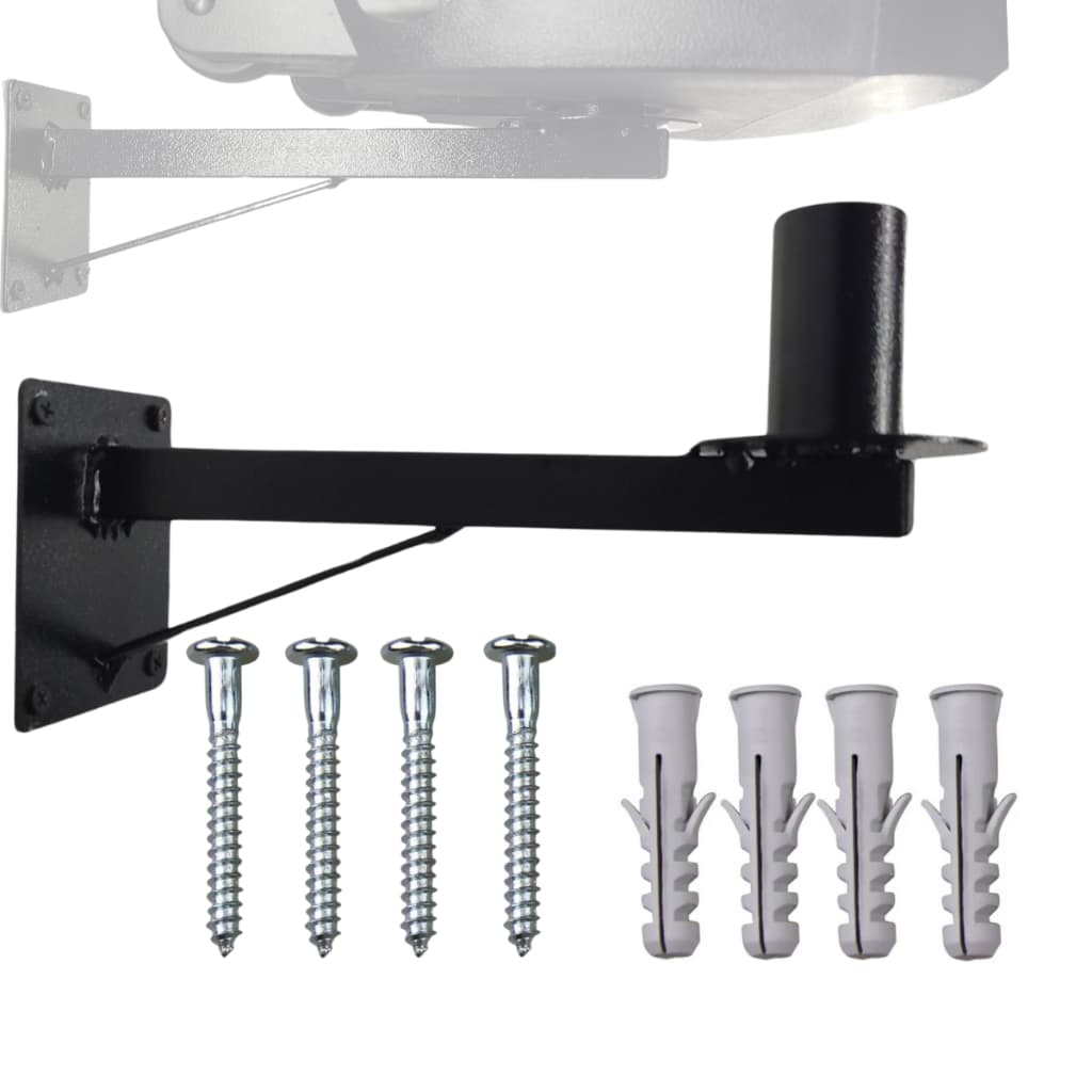 kit suporte fixo com bucha e parafuso 8mm