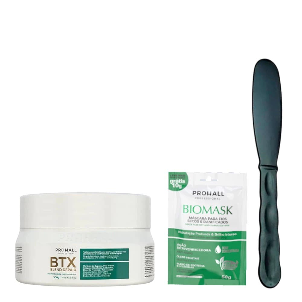 Btx Capilar Orgânico Blend Repair Nutrição Intensa Prohall 300g