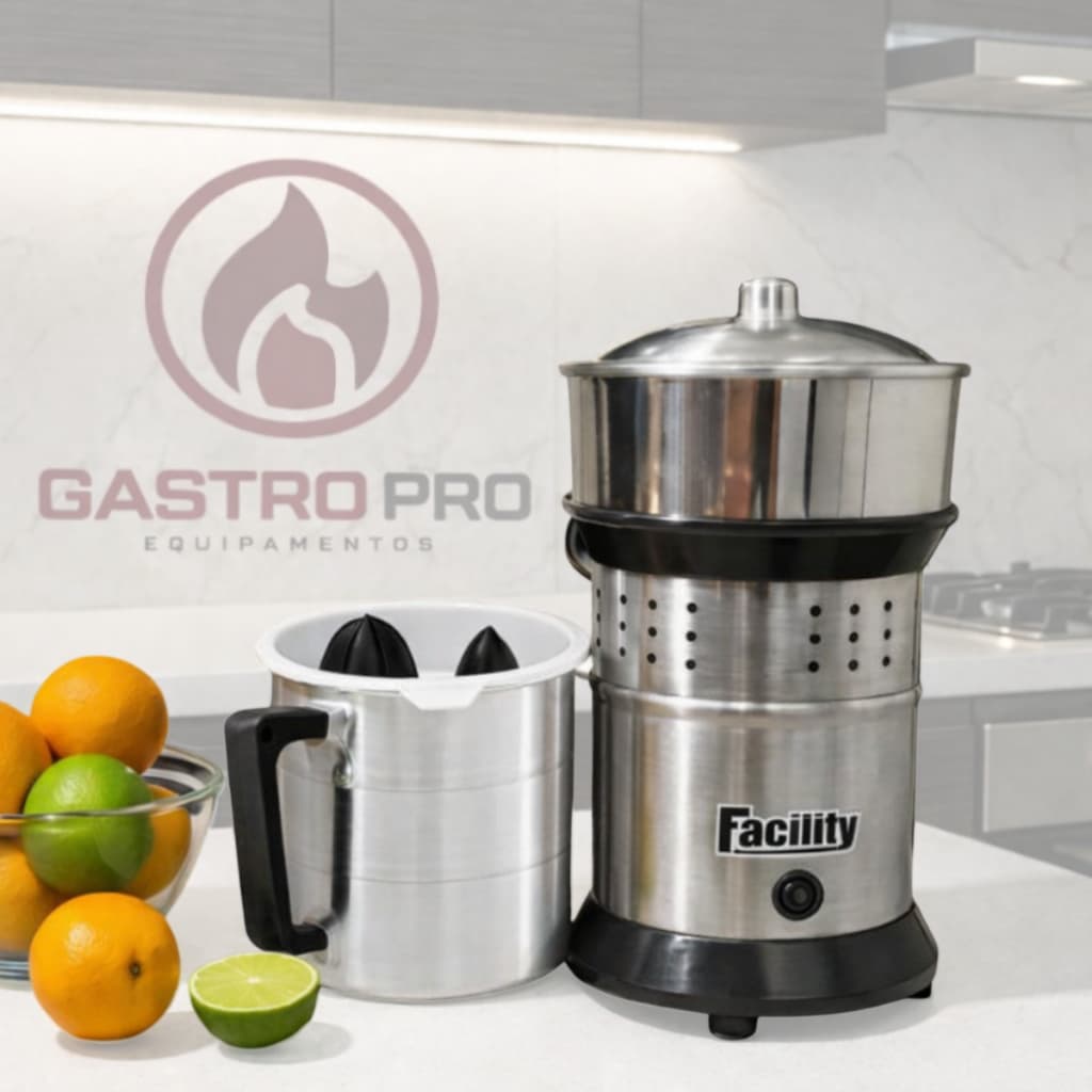 Espremedor Suco de Laranja Elétrico 700w Extrator Industrial Jarra 3 Litros Inox Oferta
