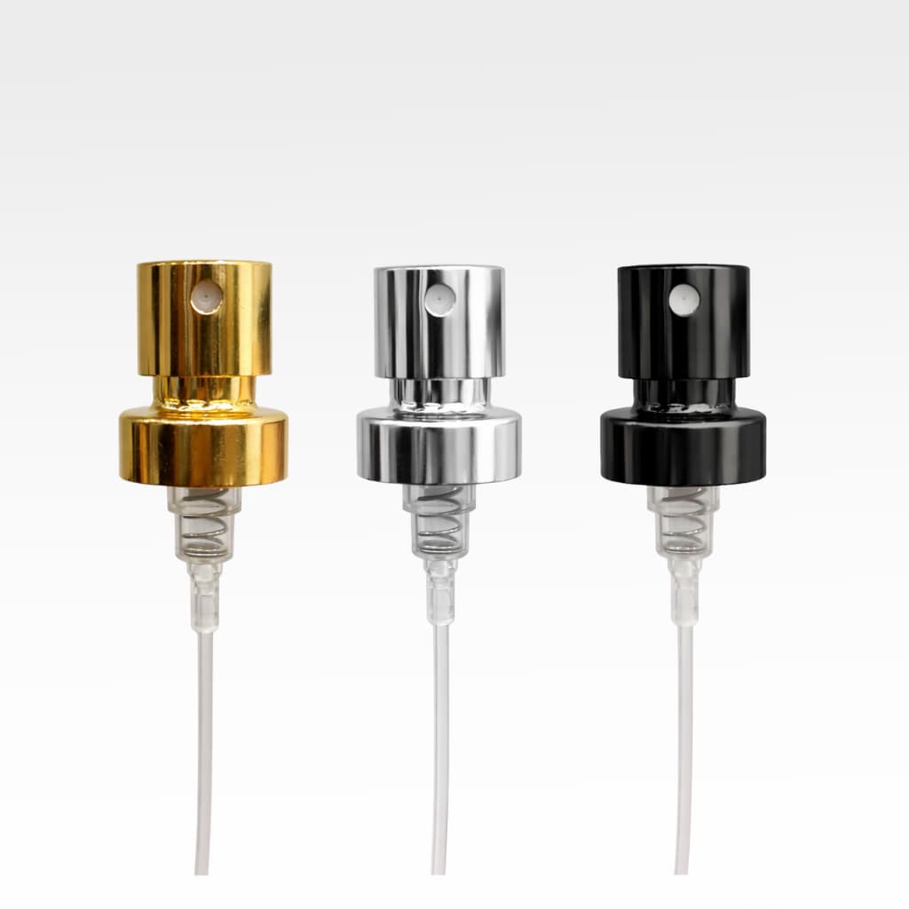 3 Válvulas Spray Recrave 15mm para Perfumes /Jato Fino Uniforme | Vedação Perfeita |Uso Profissional