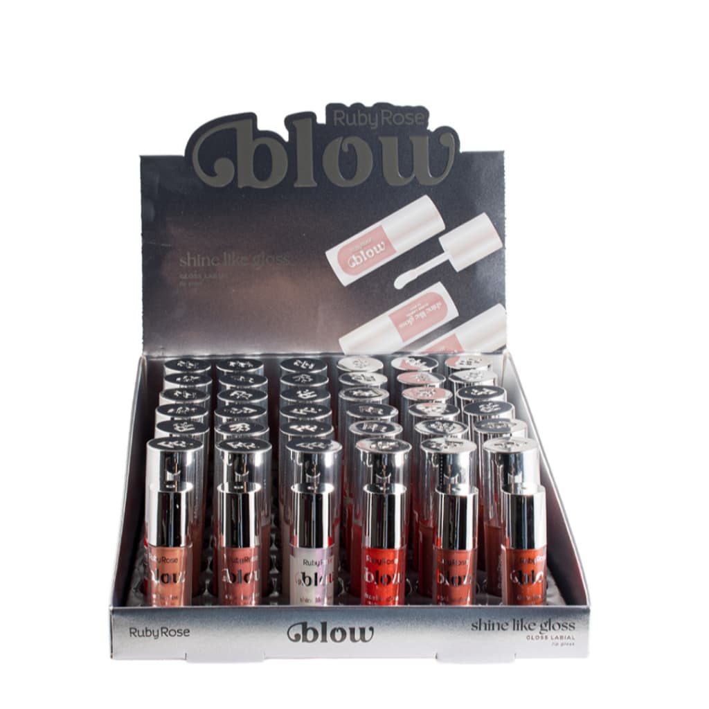 Gloss Labial Ruby Rose Linha BLOW Shine Like