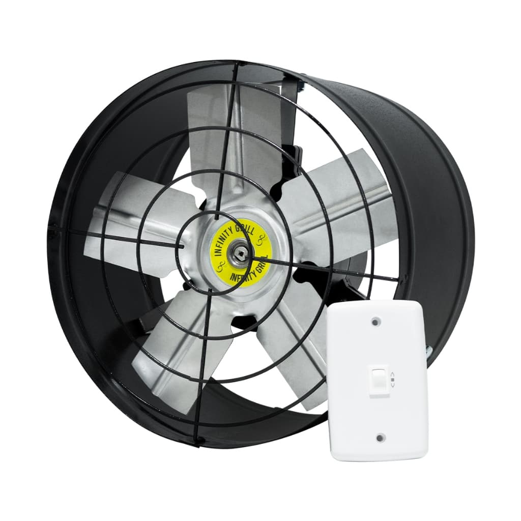 Exaustor Comercial  220v 30 Cm preto