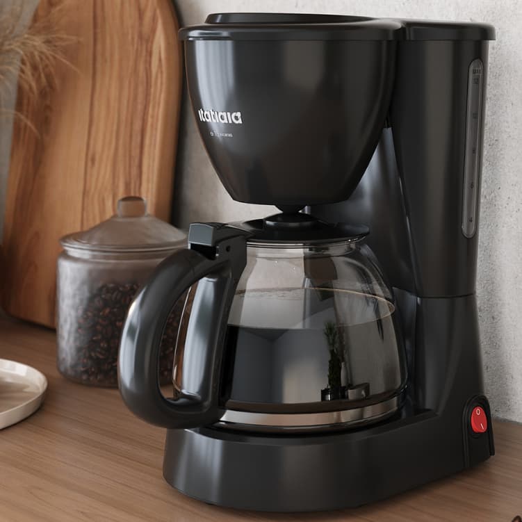 Cafeteira Elétrica Itatiaia Filtro Permanente Sustentável 15 ou 30 Xícaras