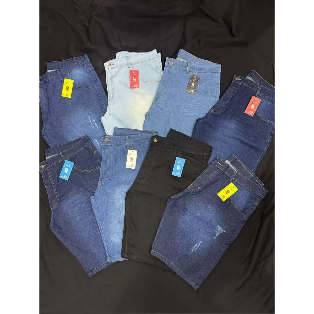 Bermuda Kit 3 PLUS size Promoção 36-56 variedade de fábrica de masculinos MODABOY