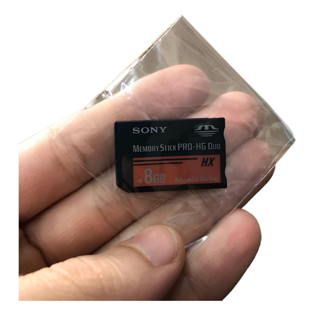 Cartão De Memória Memory Stick Pro Duo 8gb Psp Sony CyberShot