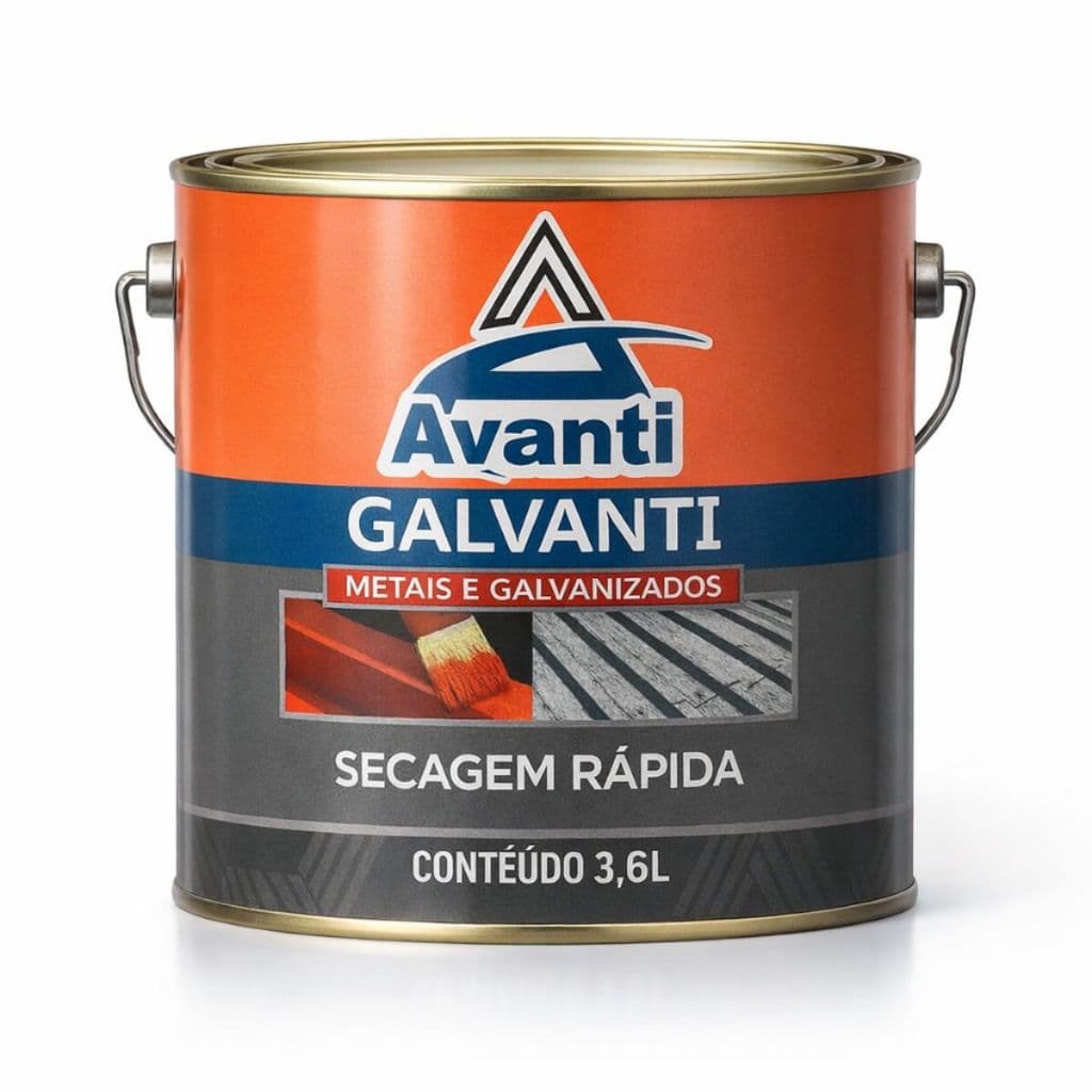 Tinta Avanti Galvanti 3,6l Dupla Função Metais