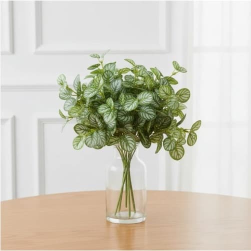 Buquê Plantas Artificial Folha Melancia Decoração Jardim Casa