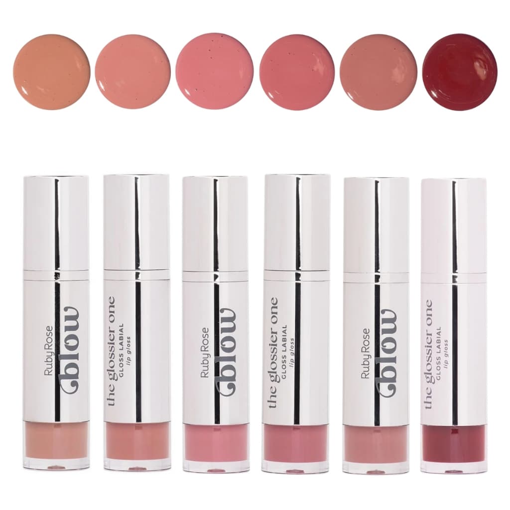 Gloss Labial The Glossier One Blow Ruby Rose - Cores Lindas