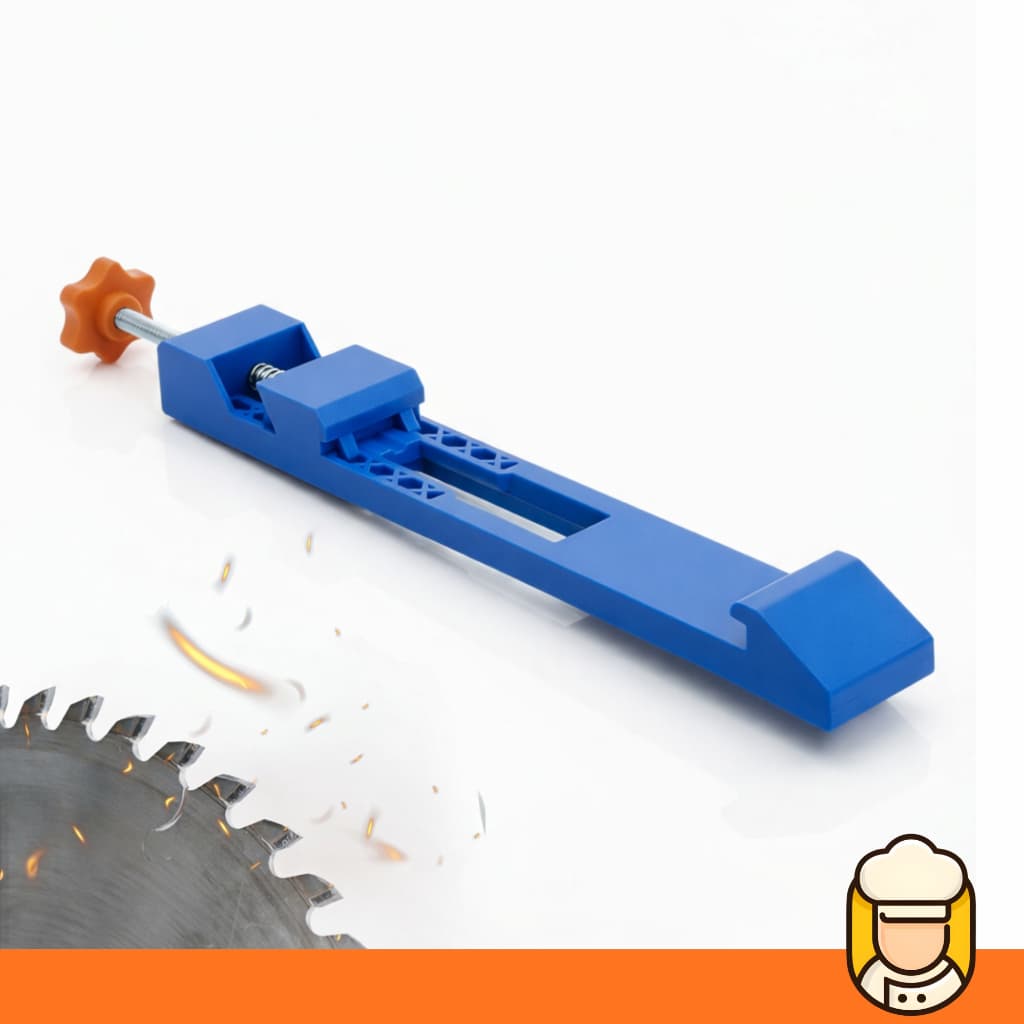 Serra de corte guia 4.3/8 Suporte Rápido Trilho Base Adaptador Circular Esquadria CHEF D