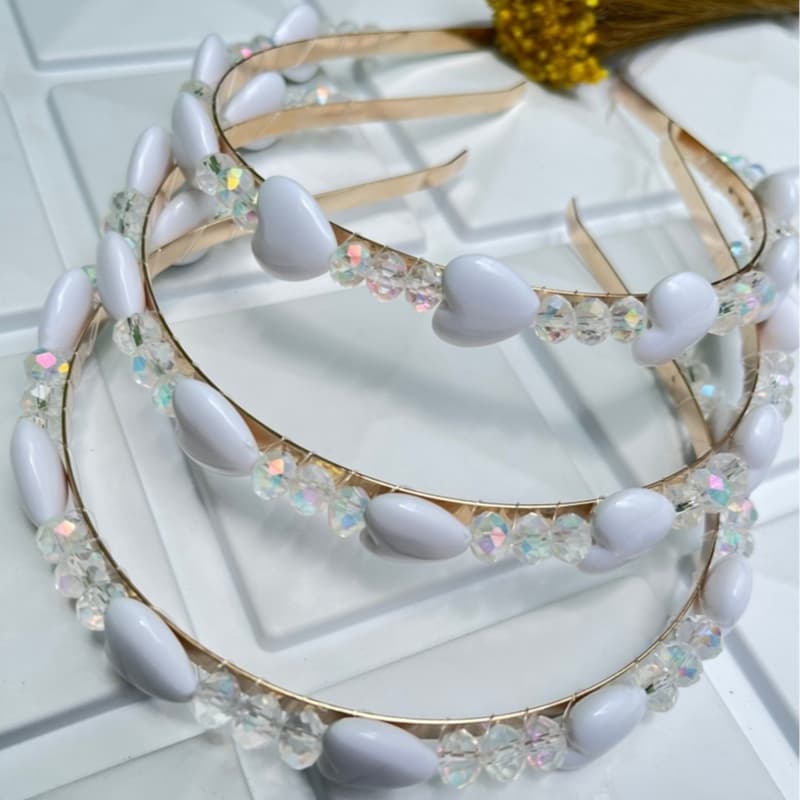Tiaras Feminina arco de Metal Diversas luxo 1 UNIDADE - acessórios femininos