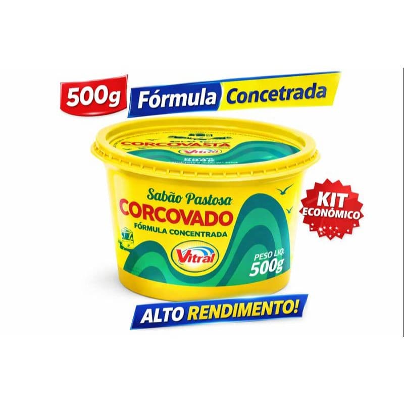 Sabão Pastoso em Pasta Corcovado 500g - Compre Agora