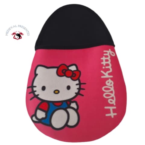 Lixeira Veicular De Cambio Hello Kitty Neoprene ROSA LIXEIRINHA
