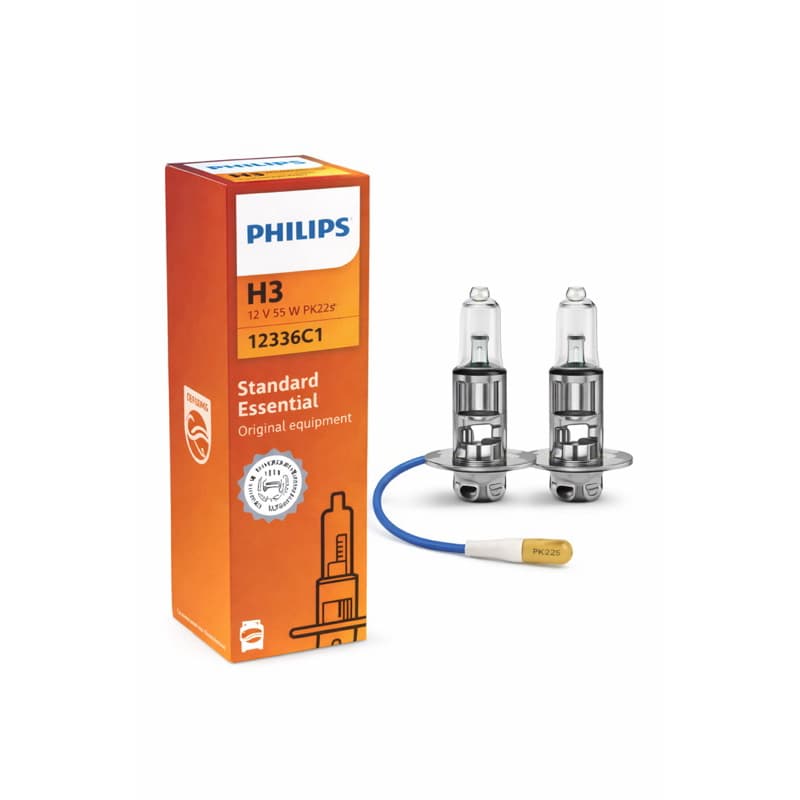 Par Lâmpada Philips H3 24V 70W caminhão onibus