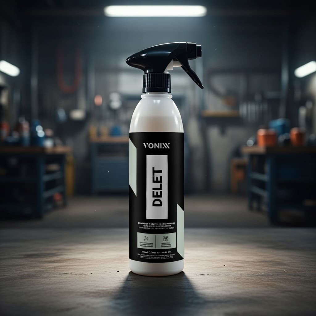 Delet Limpador Automotivo De Borrachas E Pneus 500ml Vonixx