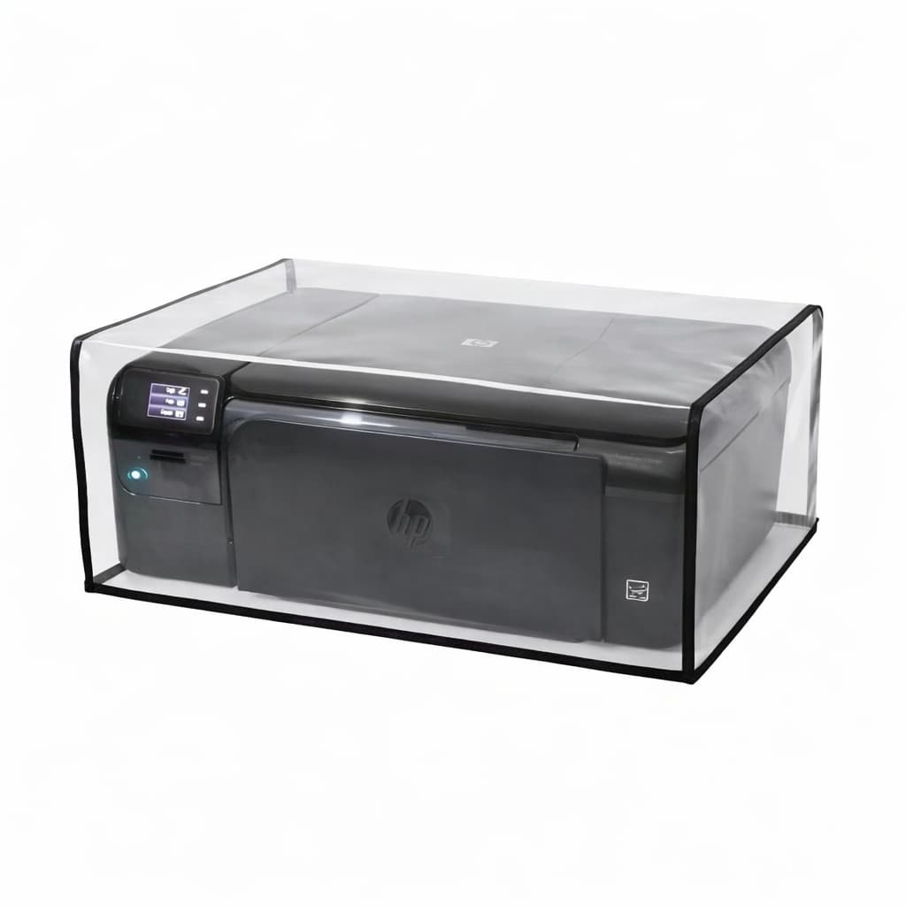 Capa transparente para impressora HP Photo smart C4680 proteção contra poeira.