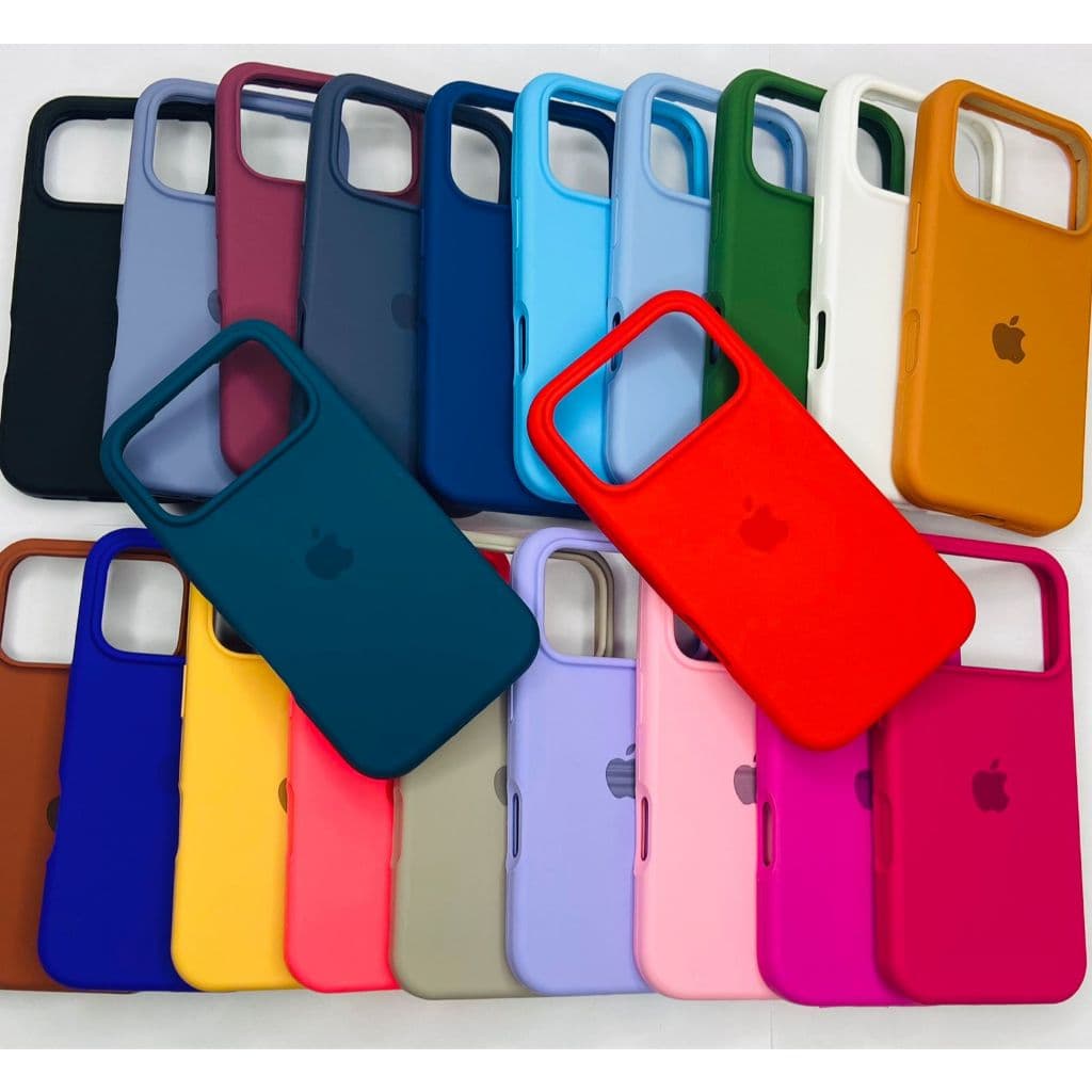 CAPA CAPINHA CASE PARA IPHONE 17 PRO MAX  A SILICONE INTERIOR AVELUDADA COM CÂMERA ABERTA