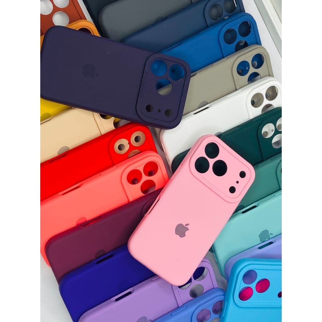 CAPA CAPINHA CASE PARA IPHONE 17 PRO  A SILICONE INTERIOR AVELUDADA COM CÂMERA FECHADA......