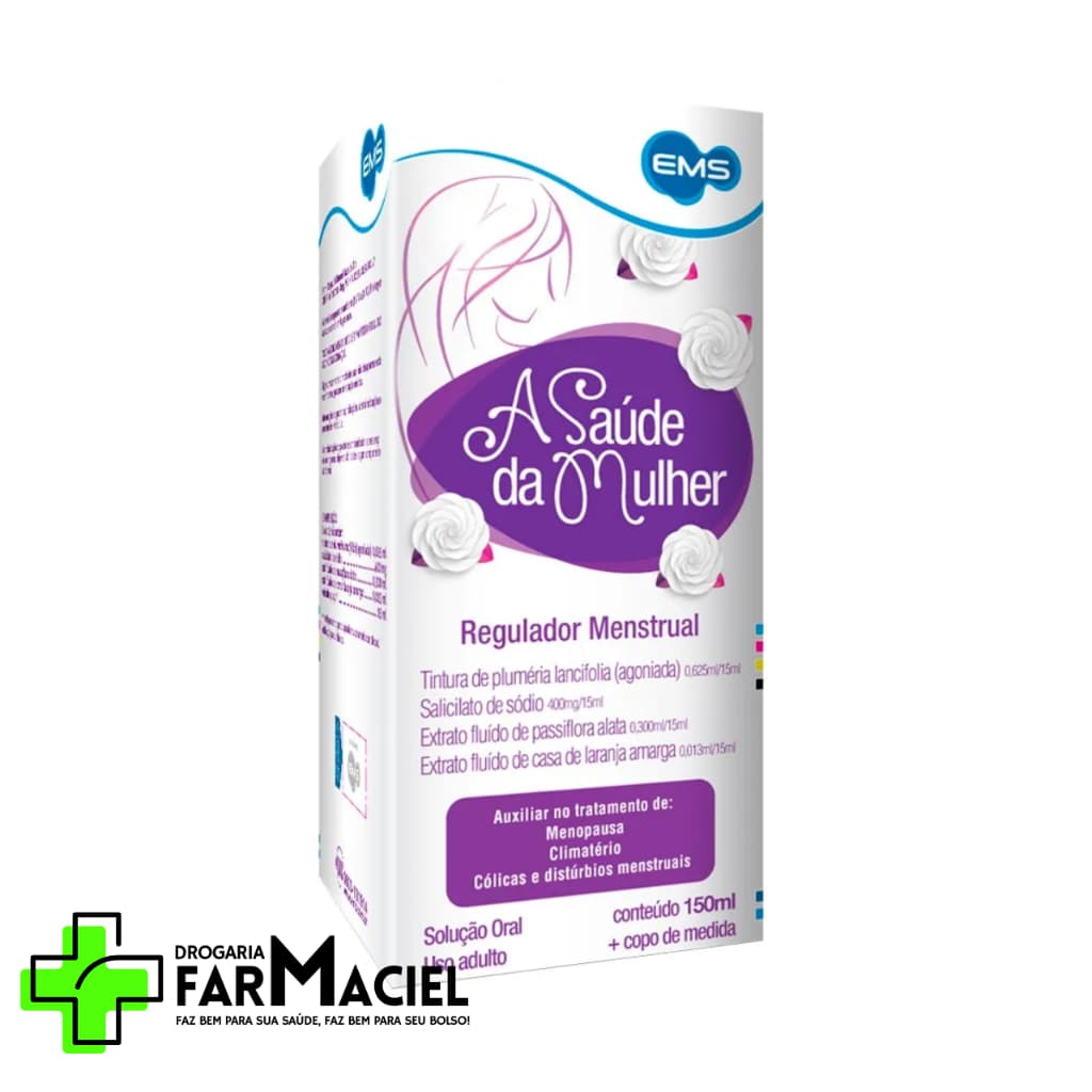 A Saúde da Mulher EMS 150ml Regulador Menstrual