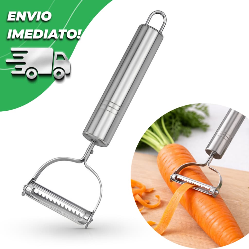 Descascador de Legumes e Vegetais, Descascador de Frutas, Aço Inoxidável