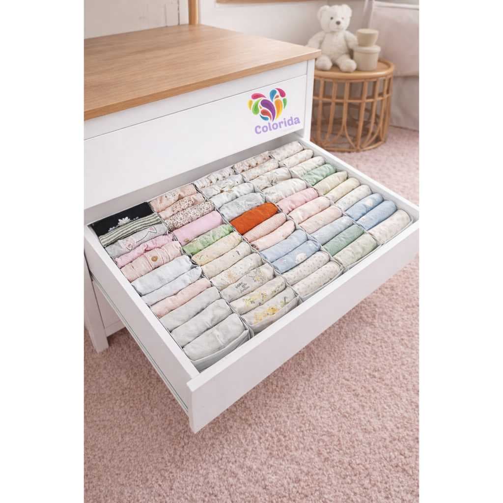 Kit Com 10 Colméias Organizadoras De Gavetas P M G