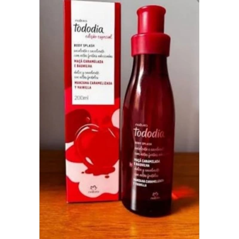 Natura Body Splash Maçã Caramelada 200ml.