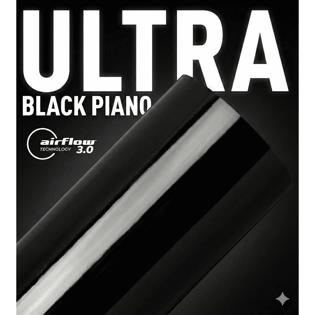 Adesivo Black Piano Alltak Original - Brilho Intenso Efeito Pintura Premium