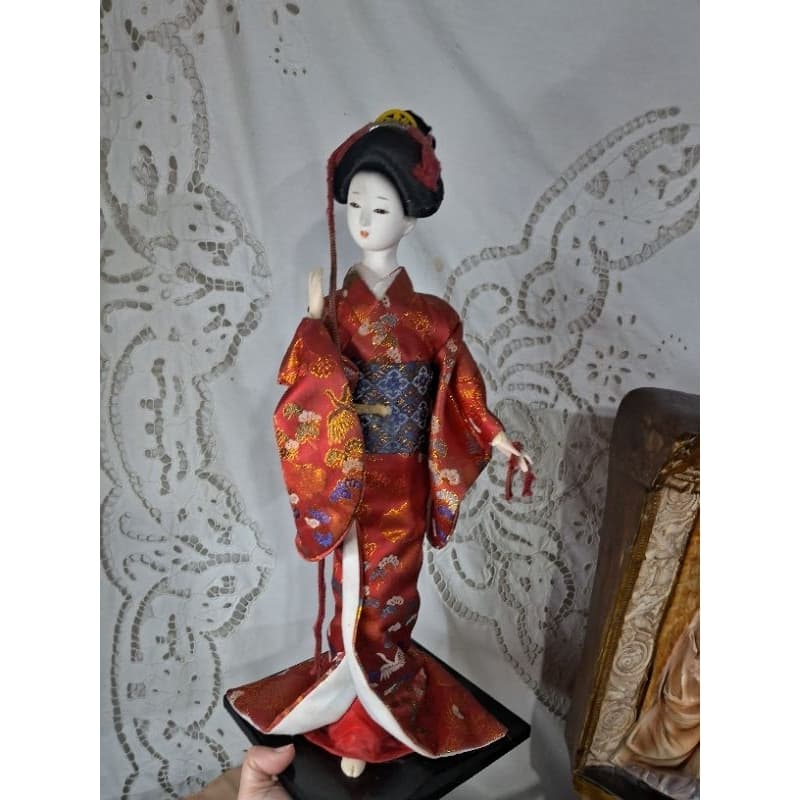 Gueixa Oriental Decorativa/antiguidade/vintage